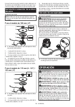 Preview for 60 page of Makita DGA412 Instruction Manual