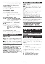 Preview for 19 page of Makita DGA414 Instruction Manual