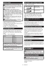 Preview for 16 page of Makita DGA417RTE Instruction Manual