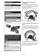 Preview for 13 page of Makita DGA418 Instruction Manual