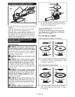 Preview for 16 page of Makita DGA418 Instruction Manual