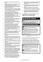 Preview for 49 page of Makita DGA463 Instruction Manual