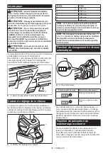 Preview for 34 page of Makita DGA467 Instruction Manual