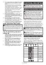 Preview for 10 page of Makita DGA506ZJ Instruction Manual