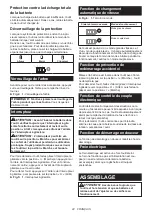 Preview for 22 page of Makita DGA506ZJ Instruction Manual