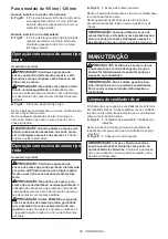 Preview for 80 page of Makita DGA506ZJ Instruction Manual