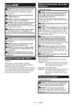 Preview for 107 page of Makita DGA700 Instruction Manual