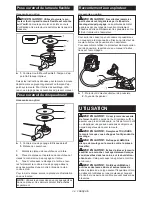 Preview for 34 page of Makita DGA901 Instruction Manual