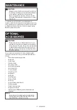 Preview for 11 page of Makita DHR243Z Instruction Manual