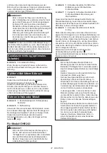 Preview for 37 page of Makita DHR243Z Instruction Manual