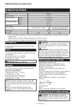 Preview for 4 page of Makita DLX5032T Manual