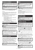 Preview for 12 page of Makita DLX5032T Manual