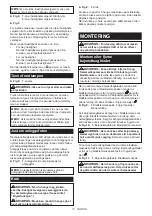 Preview for 17 page of Makita DLX5032T Manual