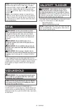 Preview for 18 page of Makita DLX5032T Manual