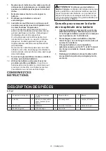 Preview for 15 page of Makita DSC102 Instruction Manual