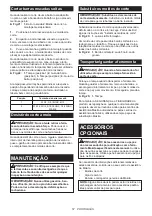 Preview for 57 page of Makita DSC102 Instruction Manual