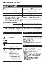 Preview for 58 page of Makita DSC102 Instruction Manual