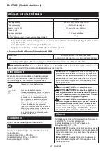 Preview for 21 page of Makita DSC121ZK Instruction Manual