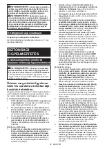 Preview for 22 page of Makita DSC121ZK Instruction Manual