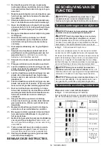 Preview for 59 page of Makita DSL801 Instruction Manual