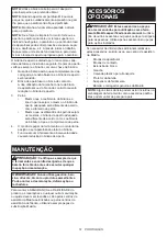 Preview for 51 page of Makita DTD152Z Instruction Manual