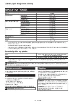 Preview for 52 page of Makita DTD154 Instruction Manual