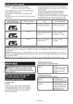 Preview for 21 page of Makita DTD155RTJ Instruction Manual