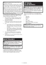 Preview for 11 page of Makita DTD155SY Instruction Manual