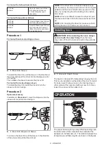 Preview for 8 page of Makita DTD156STJ Instruction Manual