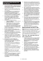 Preview for 36 page of Makita DTD157 Instruction Manual