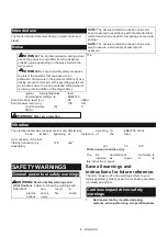 Preview for 6 page of Makita DTD170 Instruction Manual