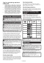 Preview for 7 page of Makita DTD171RTJ Instruction Manual