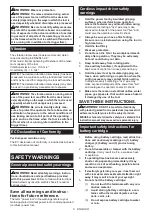 Preview for 6 page of Makita DTD172RTJ Instruction Manual