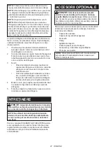 Preview for 97 page of Makita DTD172RTJ Instruction Manual