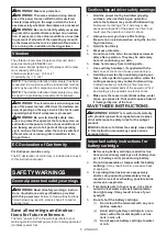 Preview for 6 page of Makita DTD172Z Instruction Manual