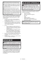 Preview for 86 page of Makita DTD172Z Instruction Manual