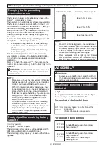 Preview for 9 page of Makita DTP131 Instruction Manual