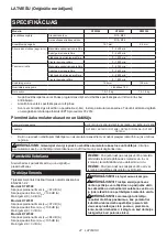 Preview for 47 page of Makita DTW302Z Instruction Manual