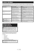 Preview for 87 page of Makita DUB186 Instruction Manual