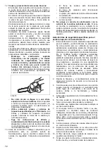 Preview for 72 page of Makita DUC252Z Instruction Manual