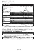 Preview for 49 page of Makita DUC254PTE Instruction Manual