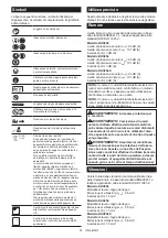 Preview for 51 page of Makita DUC254PTE Instruction Manual