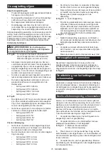 Preview for 76 page of Makita DUC254PTE Instruction Manual