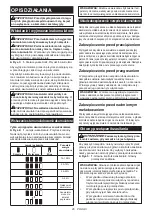 Preview for 26 page of Makita DUC254RTE Instruction Manual