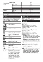 Preview for 59 page of Makita DUC254RTE Instruction Manual