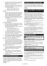 Preview for 86 page of Makita DUC306 Instruction Manual