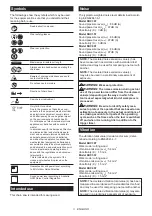 Preview for 3 page of Makita DUC357 Instruction Manual