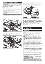 Preview for 13 page of Makita DUC357 Instruction Manual