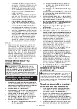 Preview for 37 page of Makita DUC406ZB Instruction Manual