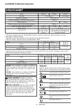 Preview for 29 page of Makita DUR142L Instruction Manual